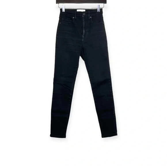 Everlane Black Skinny Ankle  Jeans Size 25 - Picture 1 of 5